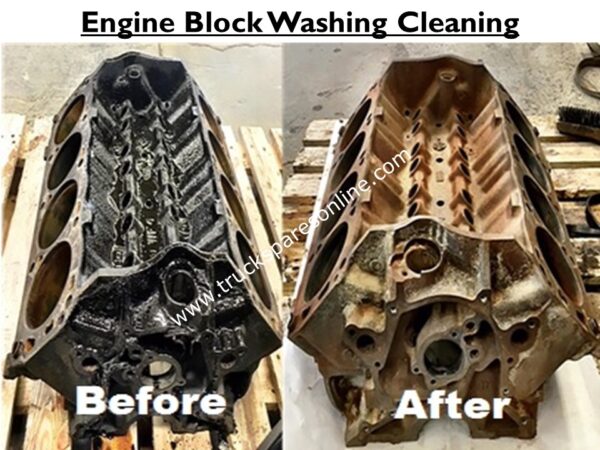 Engine Block Washing Cleaning